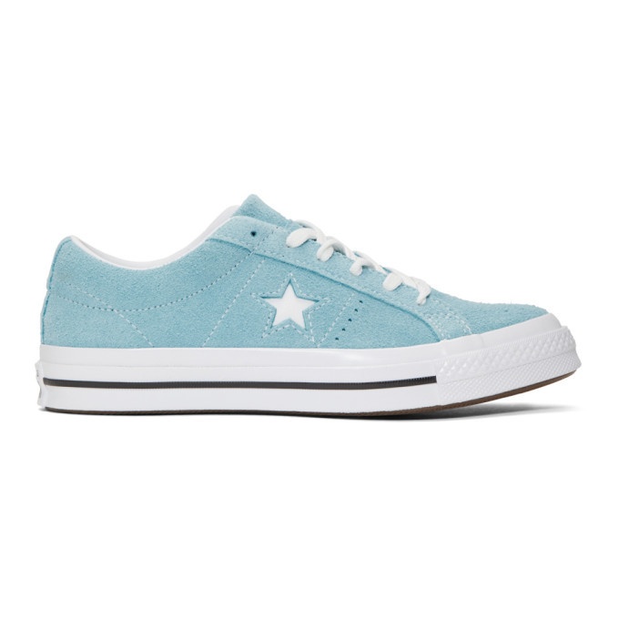 Photo: Converse Blue Suede One Star Sneakers