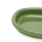 HAY Large Oval Dish in Green