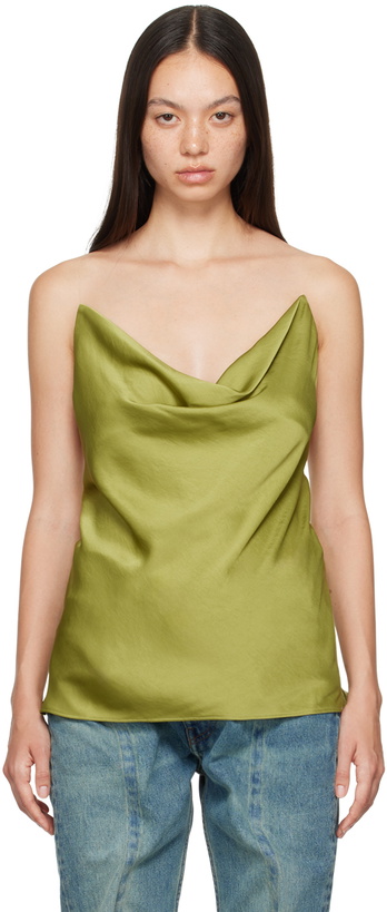 Photo: Y/Project Green Invisible Strap Camisole