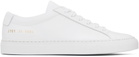 Common Projects White Original Achilles Low Sneakers