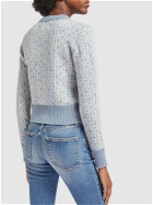 GOLDEN GOOSE - Journey Wool Blend Knit Cropped Sweater