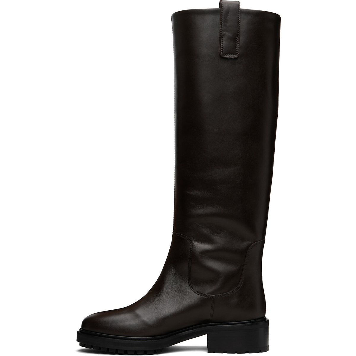Aeyde Brown Henry Knee-High Boots