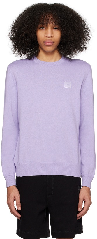 Photo: BOSS Purple Patch Sweater