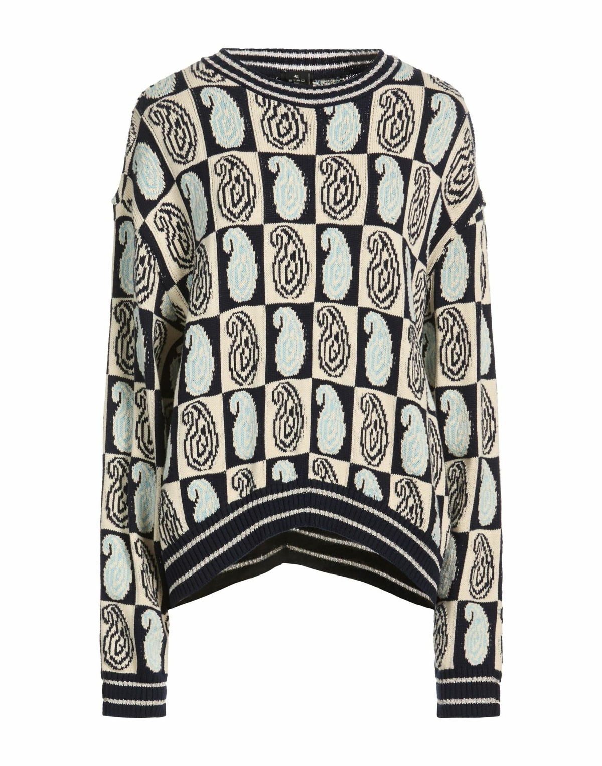 Etro Womens Sweater in Navy