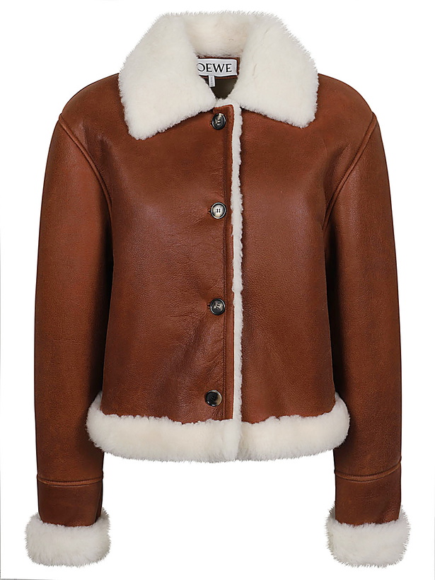 Photo: LOEWE - Shearling Leather Jacket