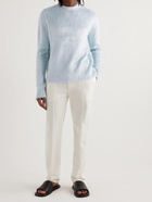 Jil Sander - Brushed-Silk Sweater - Blue