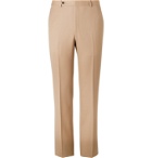 Husbands - Piccoli Worsted-Wool Trousers - Brown