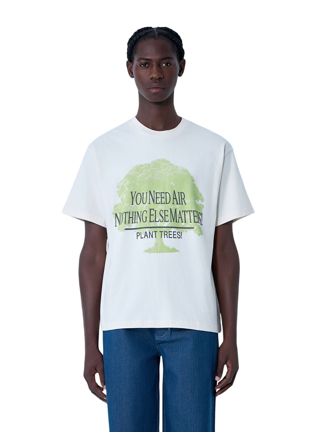 Story mfg. Men's Grateful T-Shirt in Compost Story Mfg.