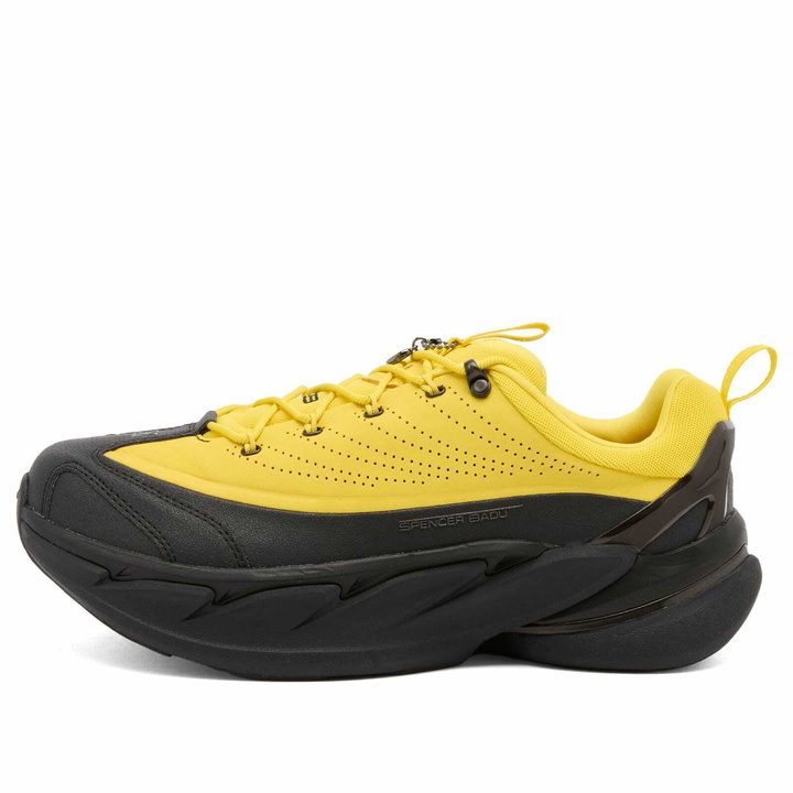 Photo: HOKA ONE ONE Men's x Spencer Badu U Elevon X Sneaker in Yellow/Black