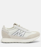 Moncler Pacey2 suede-trimmed sneakers