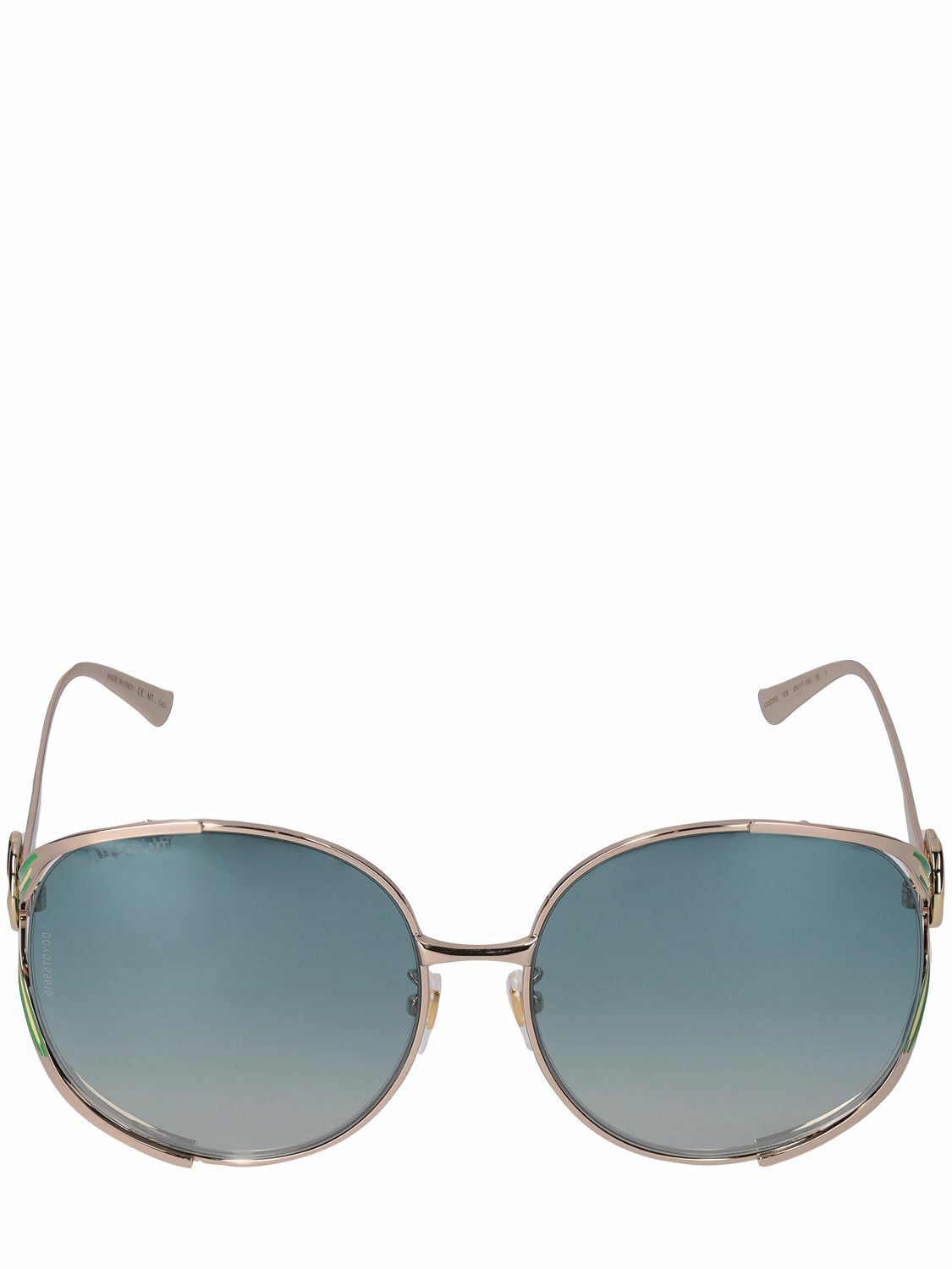 GUCCI - Gg0225s Round Metal Frame Sunglasses