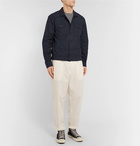 Albam - Cotton-Seersucker Blouson Jacket - Men - Navy