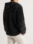 Polo Ralph Lauren - Logo-Embroidered Recycled Fleece Hoodie - Black