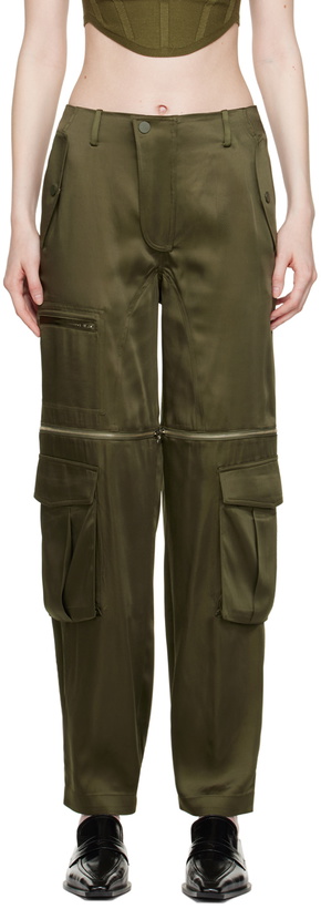 Photo: DRAE Khaki Aviator Trousers