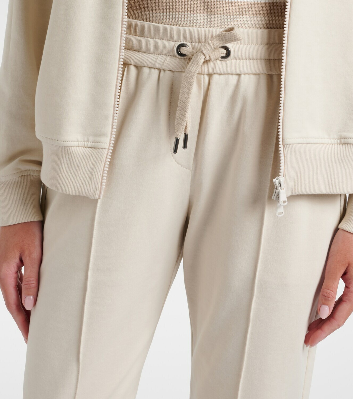 Brunello Cucinelli Monili cotton sweatpants