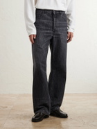 Jeanerica - Vega Straight-Leg Recycled Cotton-Blend Jeans - Black
