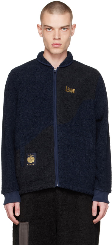 Photo: Dime Navy Kanuk Edition Paneled Jacket