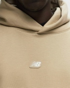 New Balance Uniform Hoodie Brown Mens Hoody