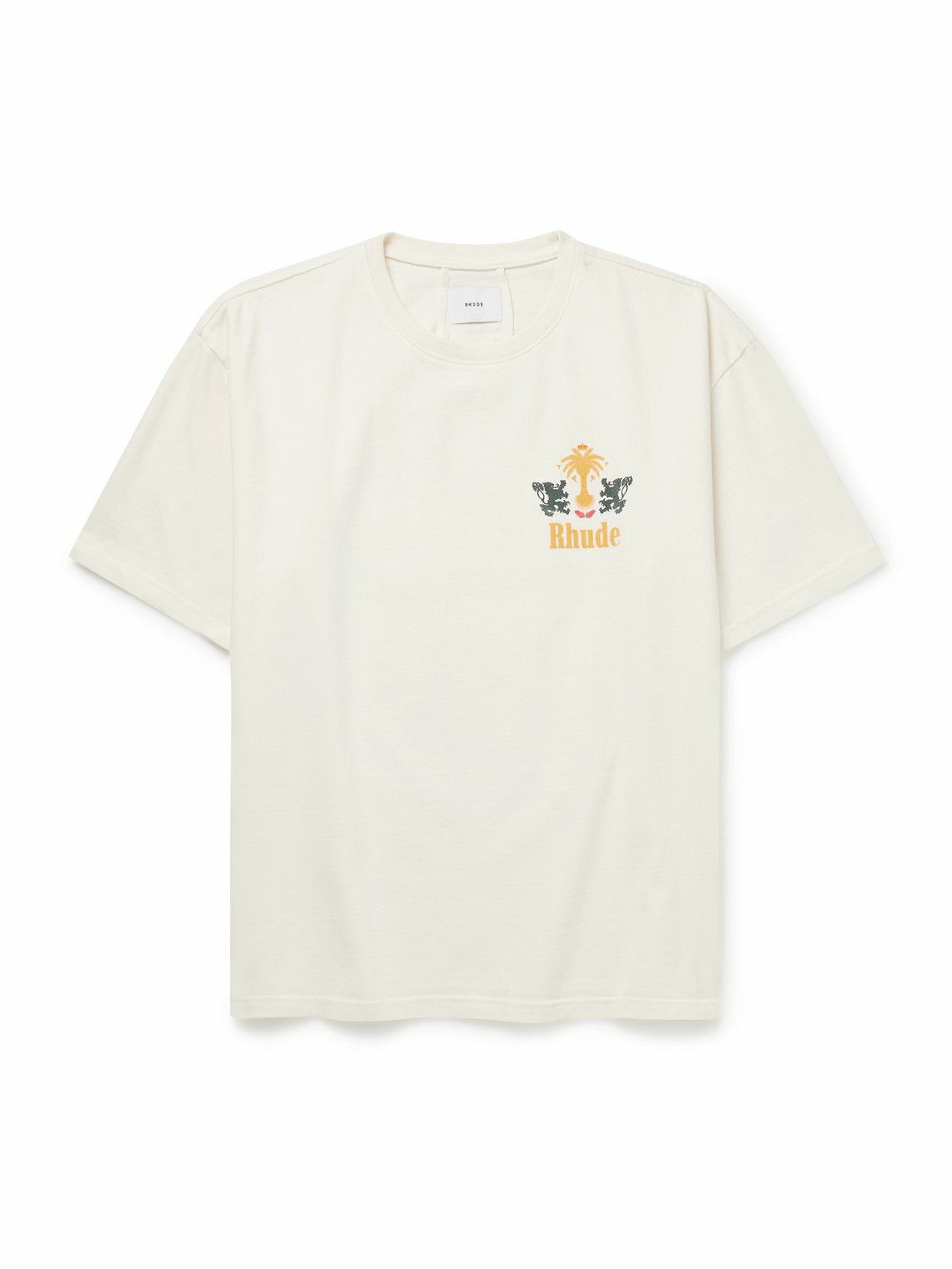 Rhude Black Cross Long Sleeve T-Shirt Rhude