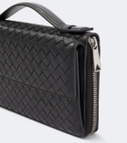 Bottega Veneta Intrecciato leather pouch