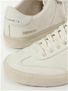 Golden Goose - Soul-Star Distressed Leather Sneakers - Neutrals