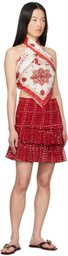 Isabel Marant Etoile Red Naomi Miniskirt