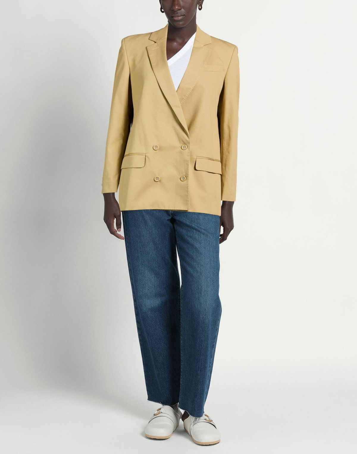 Officine Générale Womens Blazer Khaki