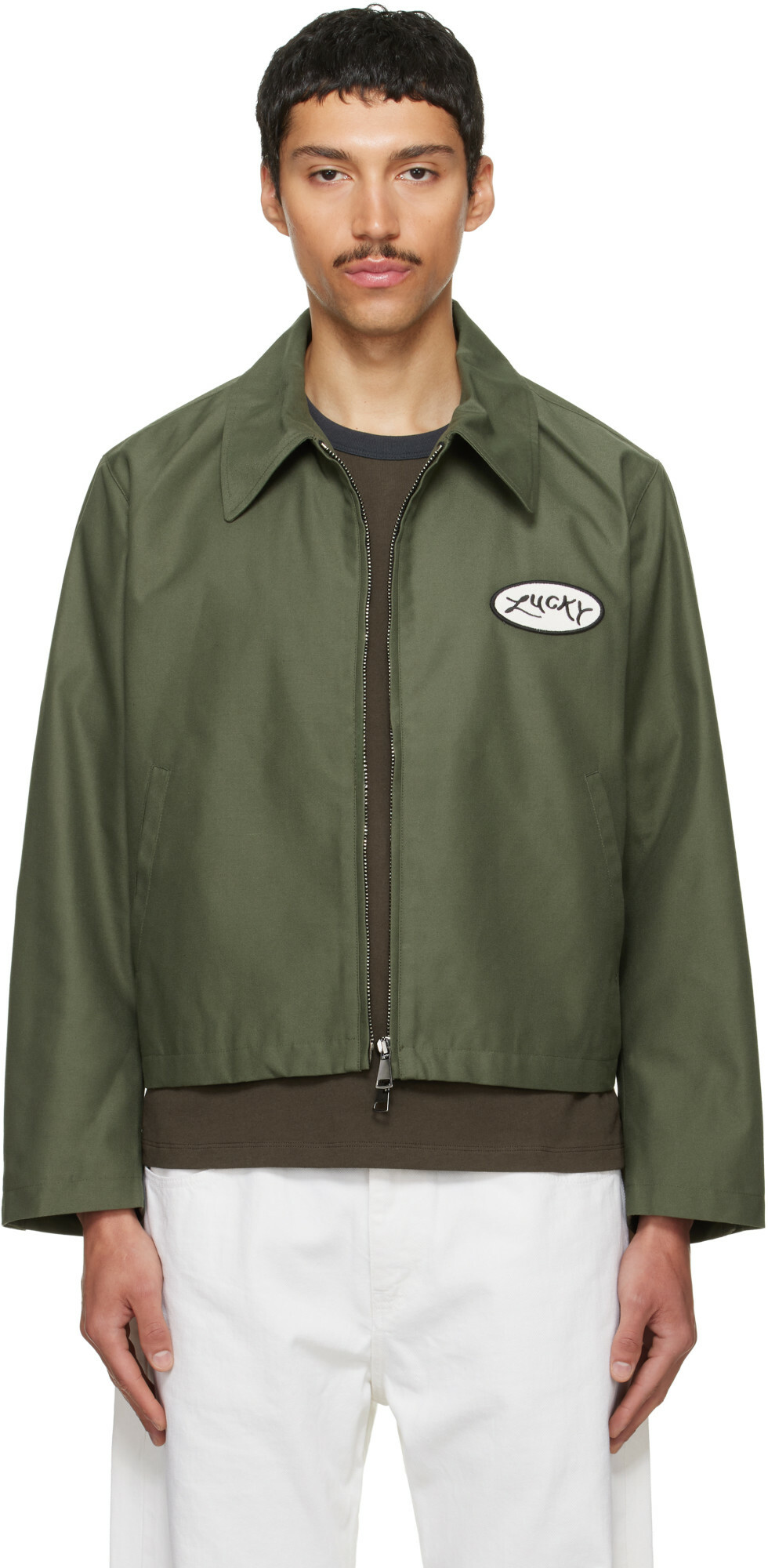 Second/Layer Green Lucky Station Jacket