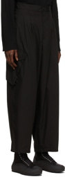 Yohji Yamamoto Black Scandal Cargo Pants