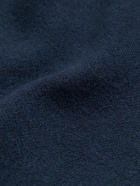 Brunello Cucinelli - Virgin Wool-Blend Zip-Up Cardigan - Blue
