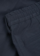 NN07 Billie Striped Seersucker Swim Shorts Navy
