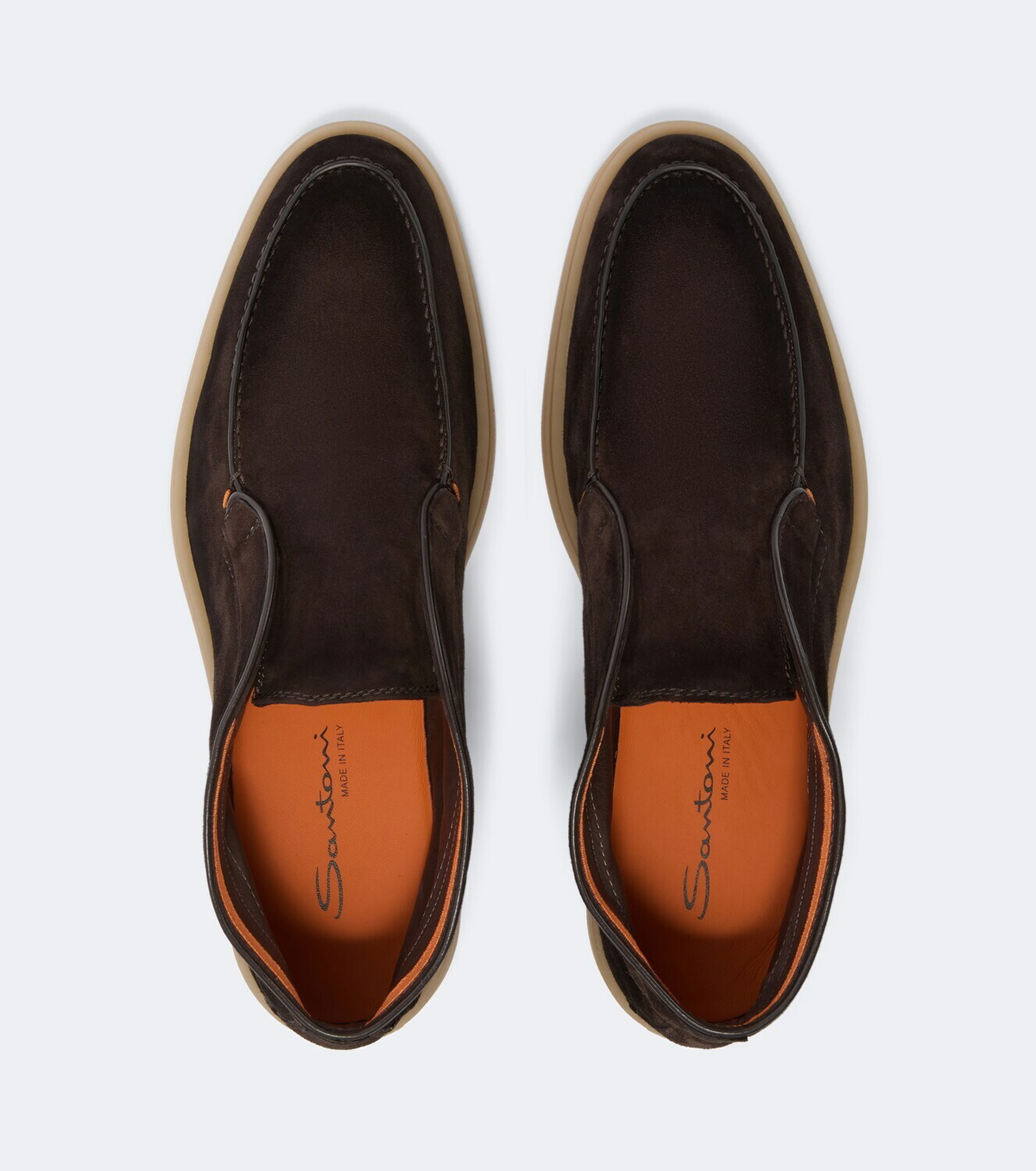 Santoni Suede desert boots