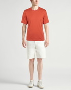 Brunello Cucinelli Mens T-shirt in Orange
