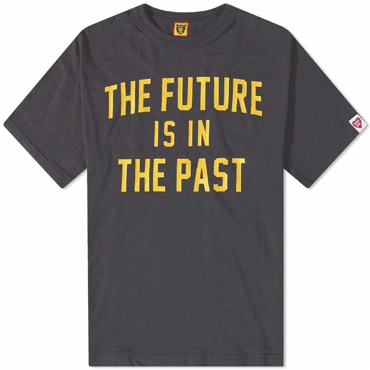 Photo: Human Made Men's The Future Is In The Past T-Shirt in Black