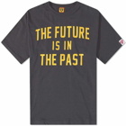 Human Made Men's The Future Is In The Past T-Shirt in Black