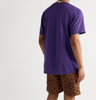 iggy - Rotten Printed Cotton-Jersey T-Shirt - Purple