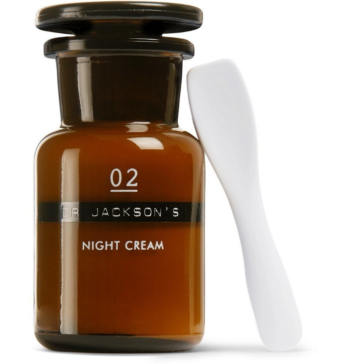 Photo: Dr. Jackson's - 02 Night Skin Cream, 50ml - Black
