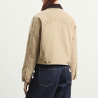 ICECREAM Women's Team IC Cropped Work Jacket in Beige