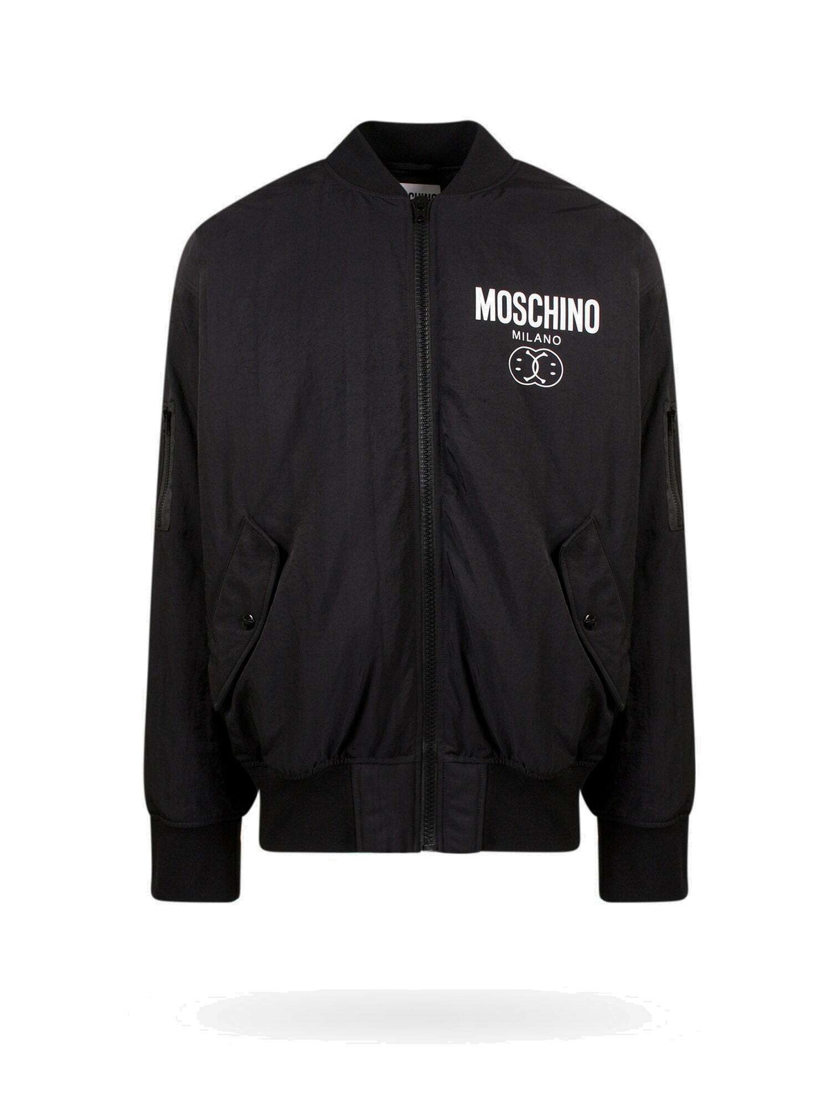 Moschino Jacket Black Mens Moschino