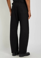 Lemaire Twisted Belted Denim Trousers Black
