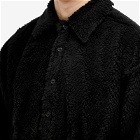 Maison Margiela Men's Fleece Overshirt in Black