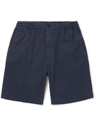 RUBINACCI - Cotton-Twill Bermuda Shorts - Blue - IT 46