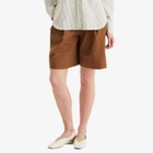 Studio Nicholson Women's Double Pleat Easy Short in Almond