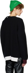 Marni Black Virgin Wool Sweater