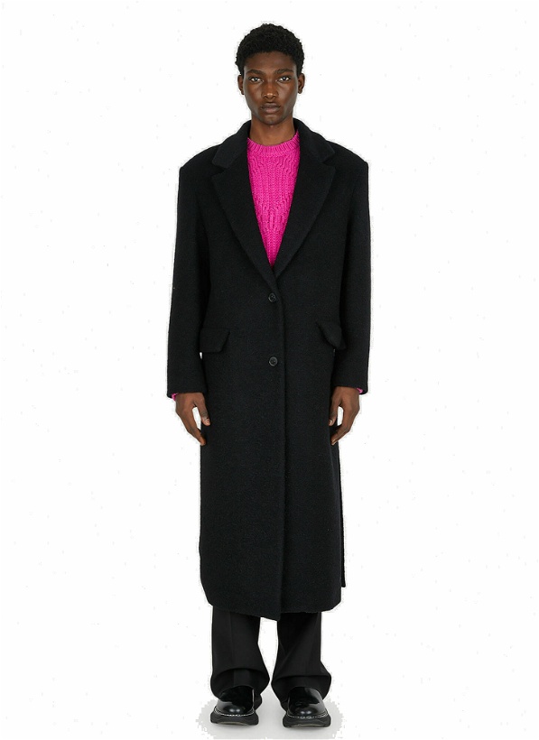Photo: Valentino - Single Breasted Coat in Black