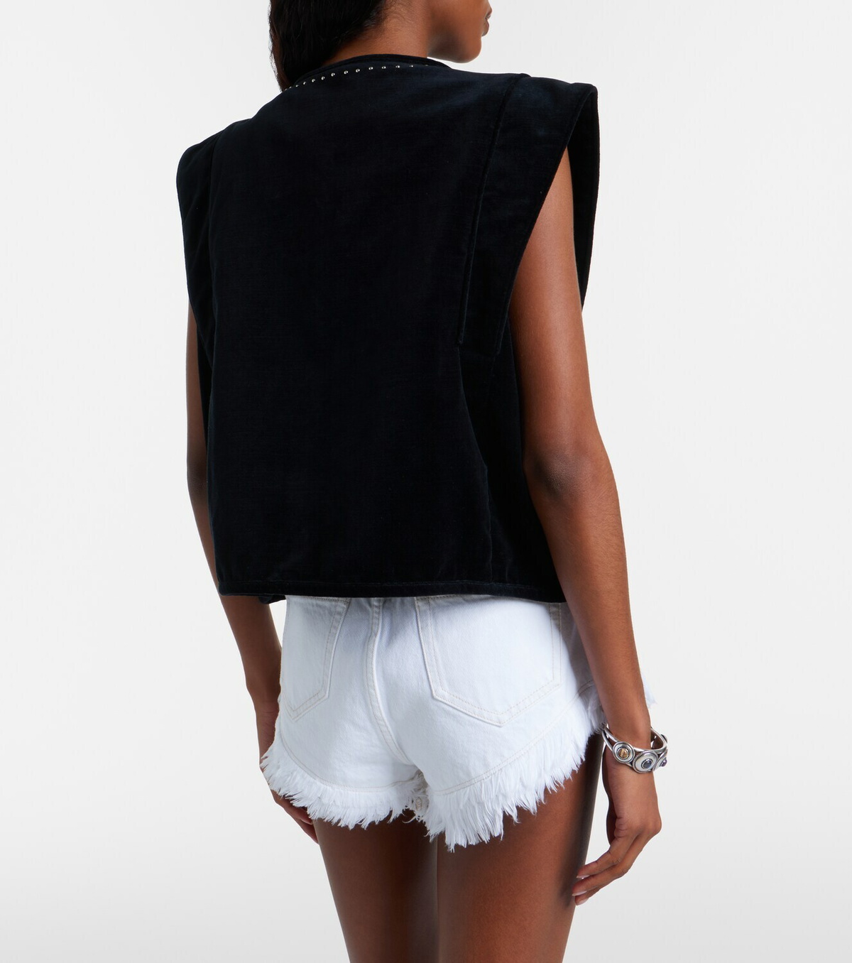 Isabel Marant Eneidala denim shorts
