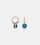 Pomellato Nudo Mini 18kt rose gold earrings with topazes