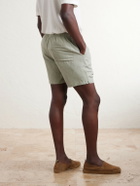 Onia - Straight-Leg Linen and Lyocell-Blend Shorts - Green
