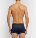 Paul Smith - Pima Cotton-Jersey Boxer Briefs - Men - Navy