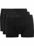 CDLP - Three-Pack Stretch-Lyocell Boxer Briefs - Black